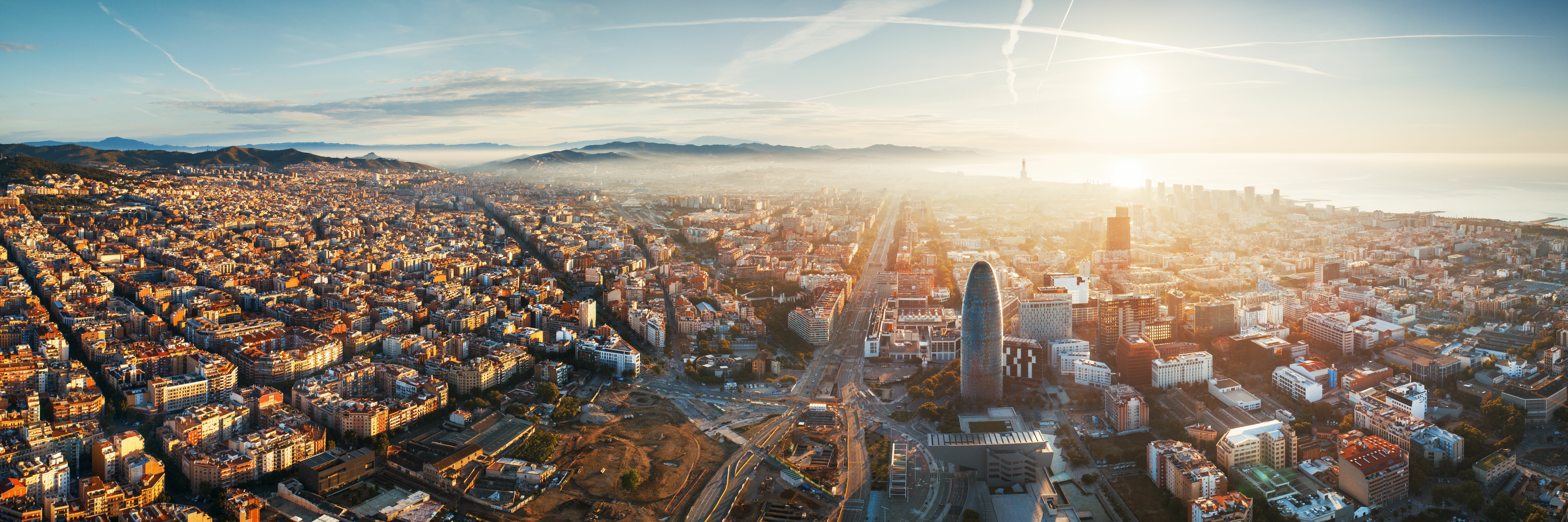 Barcelona Skyline Timeline